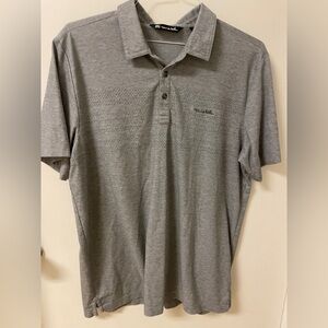 Travis Matthew Polo Shirt Mens gray XL Golf Outdoor sports